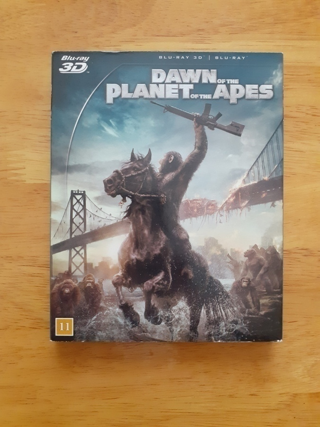 Dawn of the Planet of the Apes 3D BLU-RAY + BLU-RAY