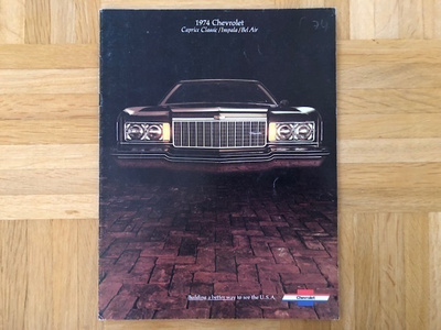 Esite Chevrolet Caprice Classic & Impala & Bel Air 1974