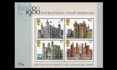 Iso-Britannia 760-3BL1 ** Historiallisia rakennuksia (1978)