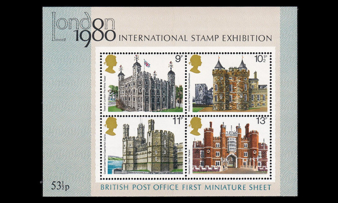 Iso-Britannia 760-3BL1 ** Historiallisia rakennuksia (1978)