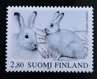 1997 Metsäjänis 2,80 mk **