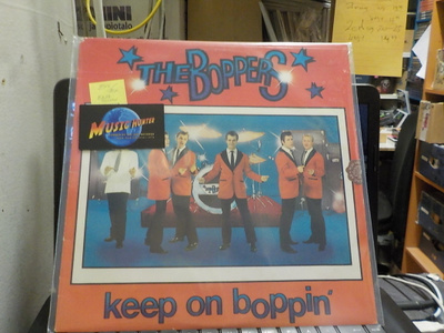 THE BOPPERS - KEEP ON BOPPIN' EX+/EX LP fin 1st PRESS