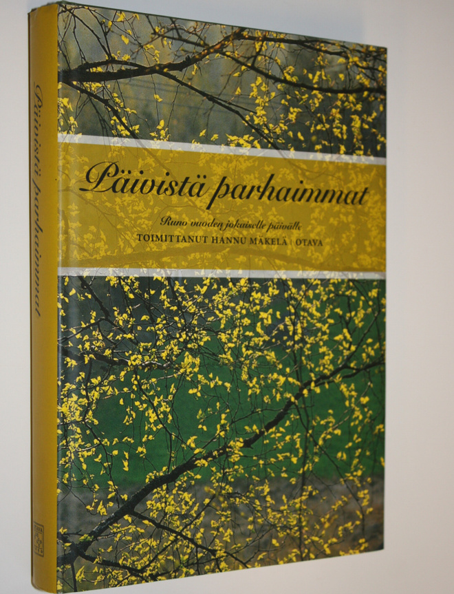 Hannu (toim.) Mäkelä : Päivistä parhaimmat : runo vuoden ...