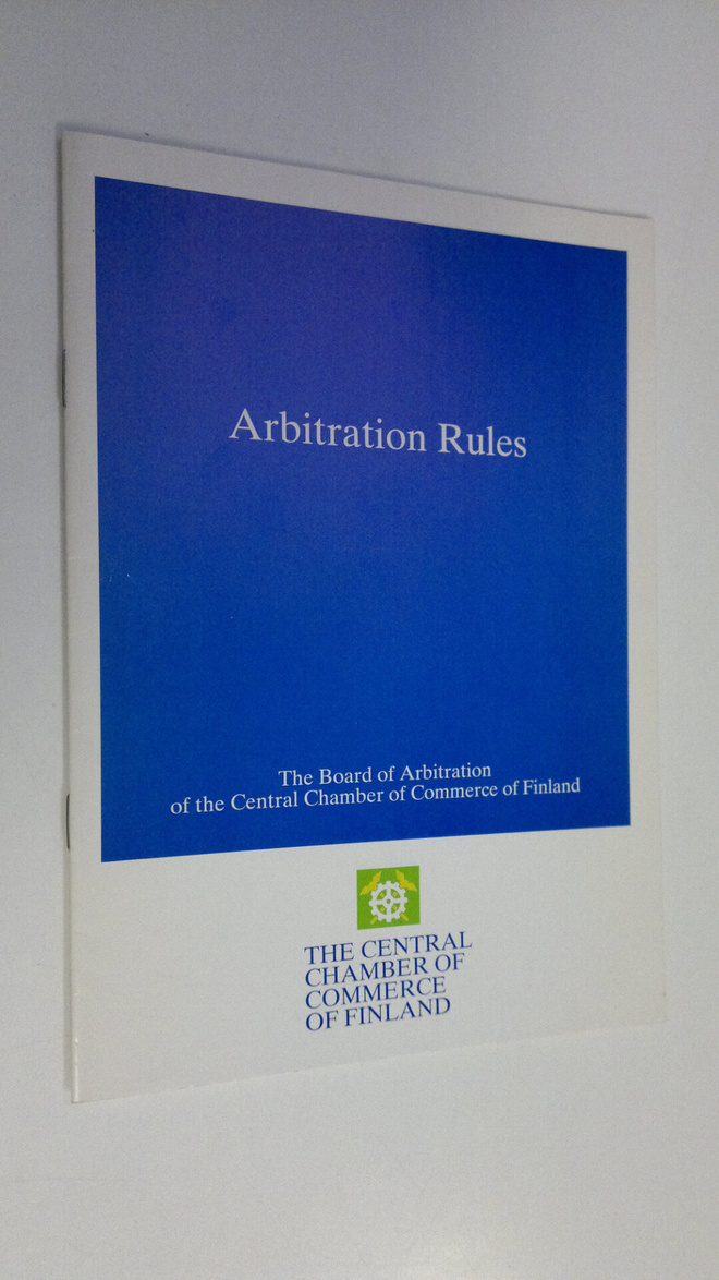 Arbitration rules : The board of arbitration of the centr...