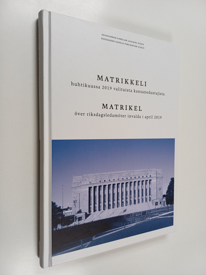 Matrikkeli huhtikuussa 2019 valituista kansanedustajista