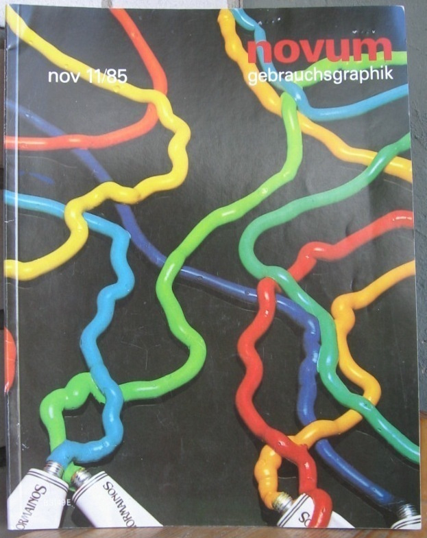 Novum Gebrauchsgraphik 11/1985. 86 s.