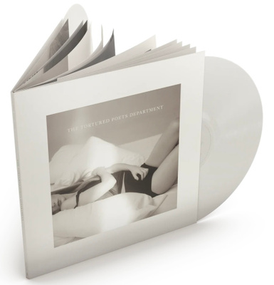 TAYLOR SWIFT : The Tortured Poets Department - 2LP, white