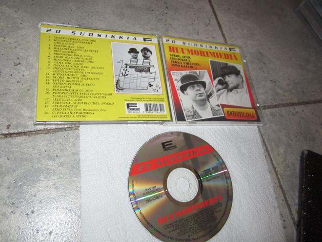 Various – Huumorimiehiä ; hienokuntoinen CD
