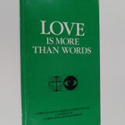 pastor s. wiesinger : Love is more than words - pikkukuva 1