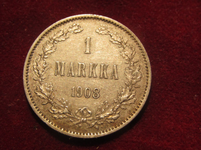 1 markka 1908