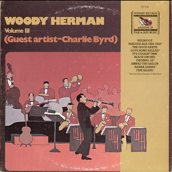 Woody Herman vinyyliLP III (Guest Artist Charlie Byrd)