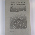 Tauno Nurmela : Vox humana eli Ihmisen ääntä - pikkukuva 2