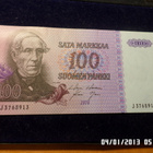 100 mk 1976 J 3768913 HOL /Nar silee seteli. - pikkukuva 3