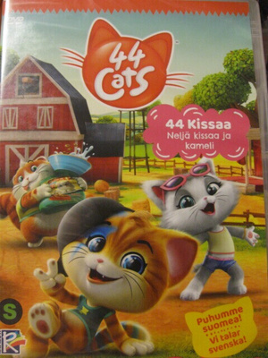 44 CATS/ 44 KISSAA DVD NELJÄ KISSAA JA KAMELI