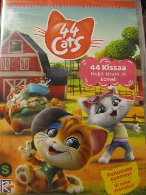 44 CATS/ 44 KISSAA DVD NELJÄ KISSAA JA KAMELI