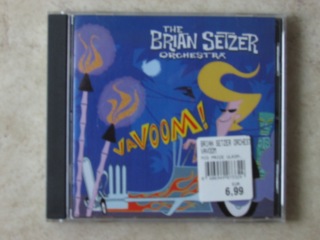The Brian Setzer Orchestra Vavoom! cd.