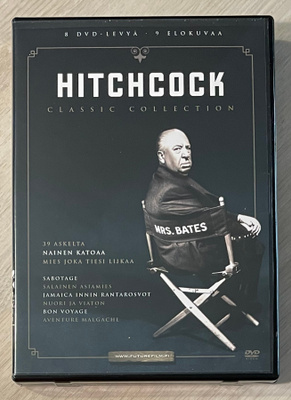 Alfred Hitchcock -kokoelma (1934-1944) 8DVD