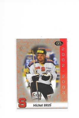 2002-03 OFS Plus #2 Michal Bros Sparta Praha Kärpät