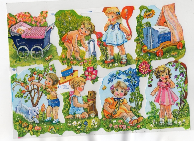 KIILTOKUVA "°LAPSIA LEIKEISSÄÄN"° /MLP1629 (KIMALLE)
