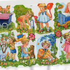 KIILTOKUVA "°LAPSIA LEIKEISSÄÄN"° /MLP1629 (KIMALLE) - pikkukuva 1