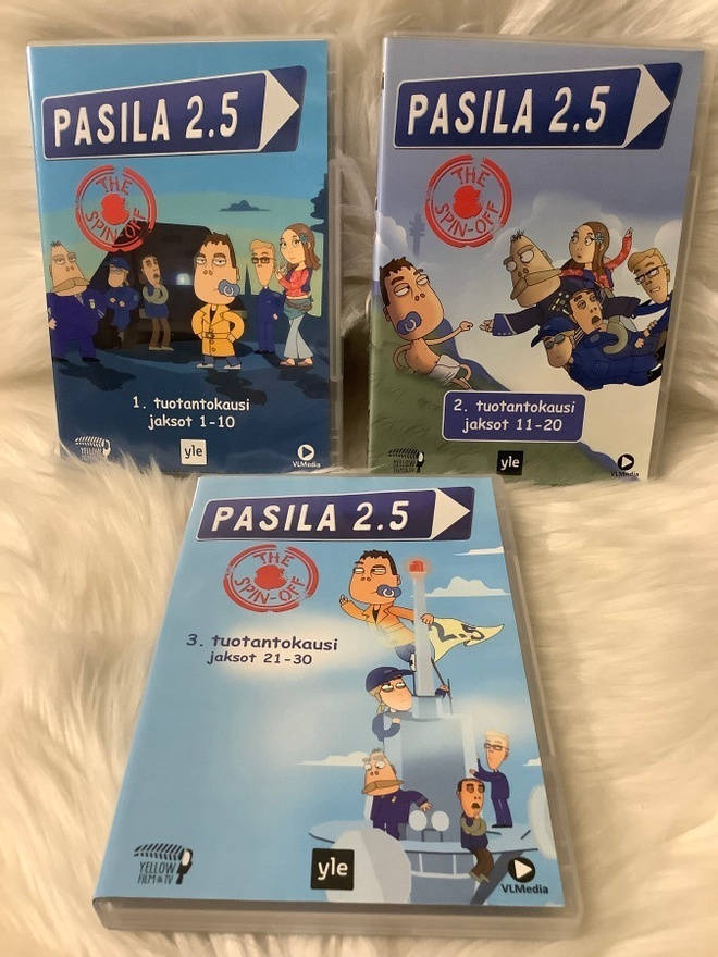 PASILA 2.5 THE SPIN-OFF (KAUDET 1,2,3) (JAKSOT 1 - 30)