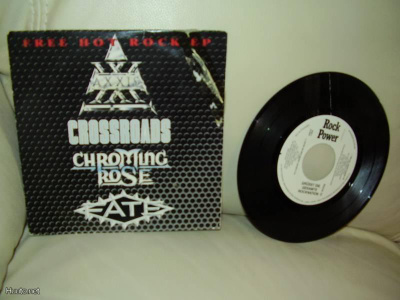 Axxis Crossroads Croming Rose Fate 7 EP 1991 ROCK02 Promo