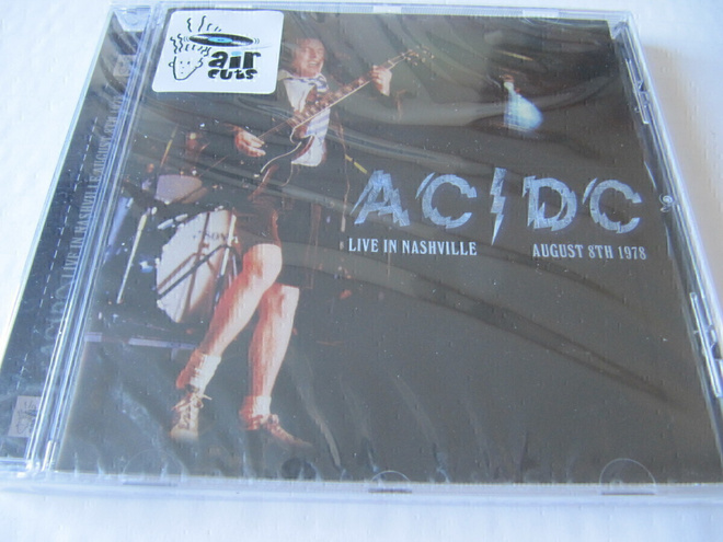 AC/DC Live In Nashville, August 8th 1978 CD UUSI