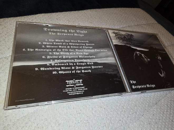 Drowning the Light – The Serpents Reign (2008 CD, ZBP 025, L