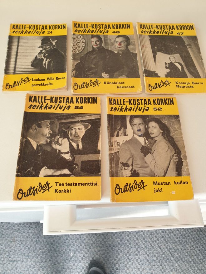 Outsider: Kalle-Kustaa Korkki-lehdet (5 kpl)