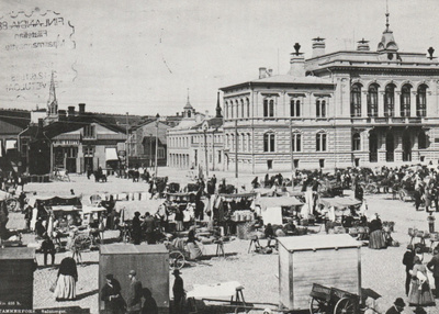 TAMPERE - KAUPPATORI 1893