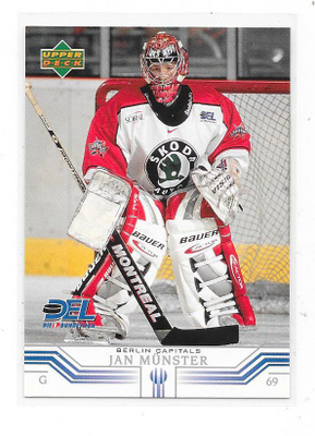 2001-02 DEL #22 Jan Münster , Berlin Capitals MV
