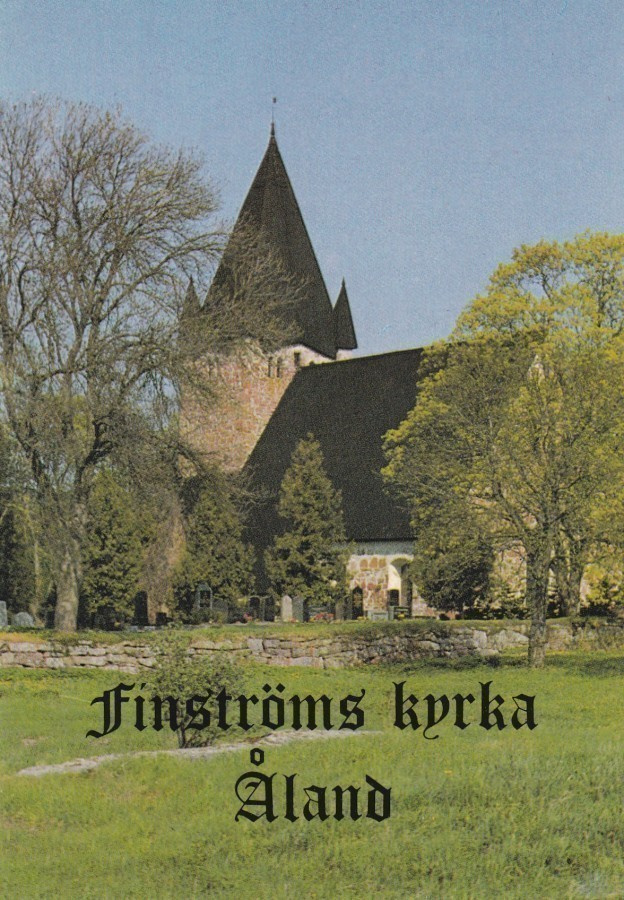 KIRKKOKORTTI - ÅLAND - FINSTRÖMIN KIRKKO - 2