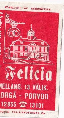 Borgå - Porvoo Cafeteria Felicia  b575