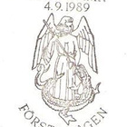 Ål 1989 Finströmin kirkko välilöpari numero EPL Lape 037 - pikkukuva 3