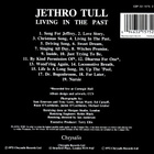 Jethro Tull :  Living In The Past  -  CD - pikkukuva 3