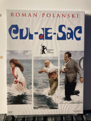 CUL-DE-SAC, DVD, Polanski, Pleasence, Bisset, muoveissa