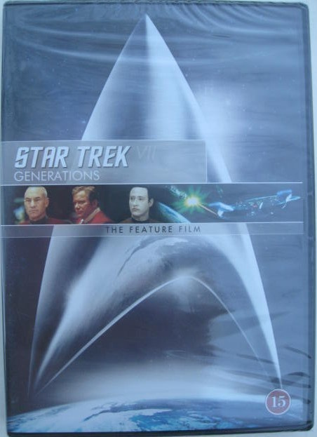 STAR TREK GENERATIONS DVD UUSI