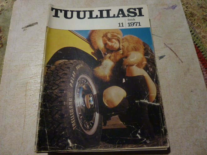 Tuulilasi  11-71 Toyota Celica