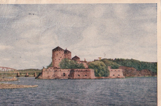 Savonlinna. Olavinlinn  , A. V. Heikkinen .   b642