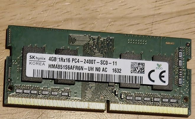 4GB DDR4 SODIMM
