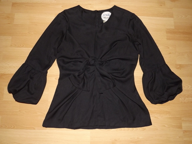 Almatrichi musta flamenco tyylinen paita, koko 36