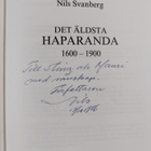 Nils Svanberg : Det äldsta Haparanda 1600-1900 (signeerat... - pikkukuva 2