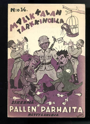 Malikkalan tarkkinoilla Sikermä Pallen parhaita revyylauluja