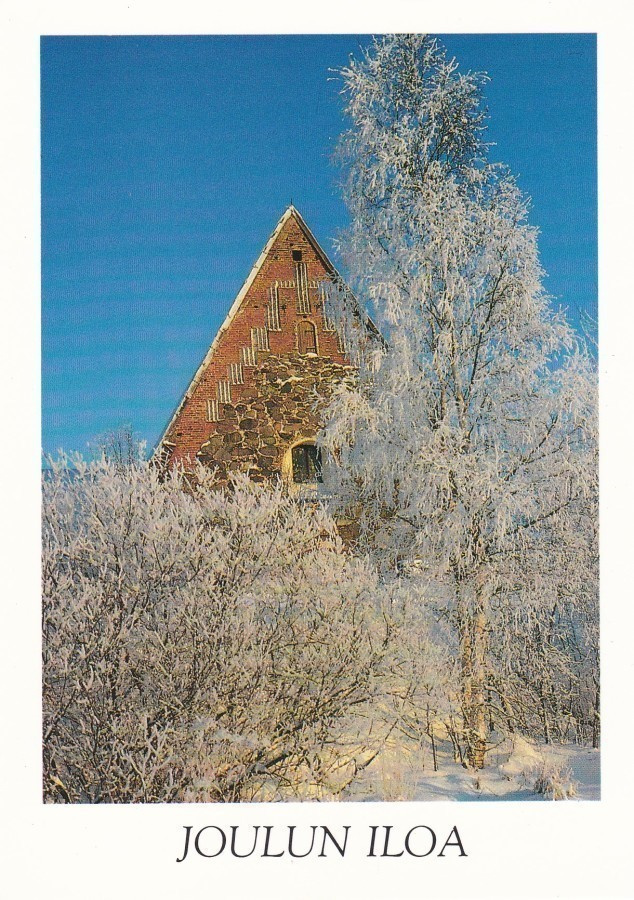 KIRKKOKORTTI - VAMMALA - TYRVÄÄN VANHA KIRKKO - 1