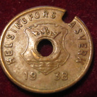 Helsingin kaasulaitos 1938. Kaasupoletti-Gas token - pikkukuva 1