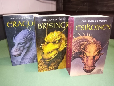 3 kpl Christopher PAOLINI kirjoja