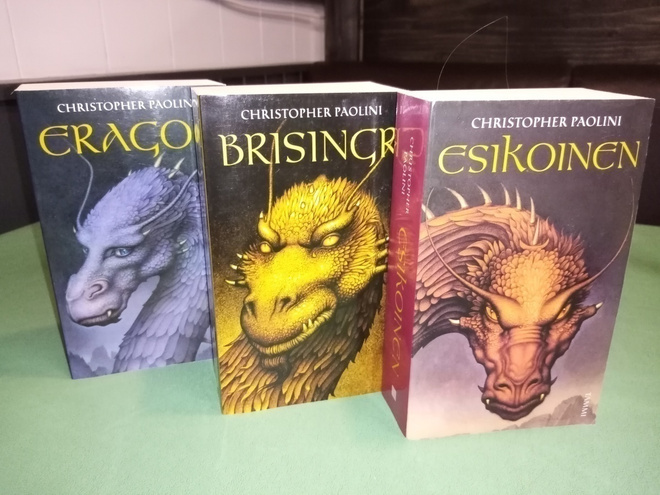 3 kpl Christopher PAOLINI kirjoja