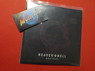 HEAVEN & HELL - BIBLE BLACK M-/M- 7'' SINGLE