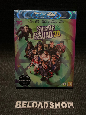 Suicide Squad (2016) 3D Blu-ray + Blu-ray + Digital Copy