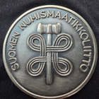 Hopeinen Suomen Numismaatikkoliiton hopeamitali 1971 - pikkukuva 2